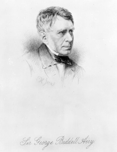 Sir George Biddell Airy, engraved by C.H. Jeens by English Photographer